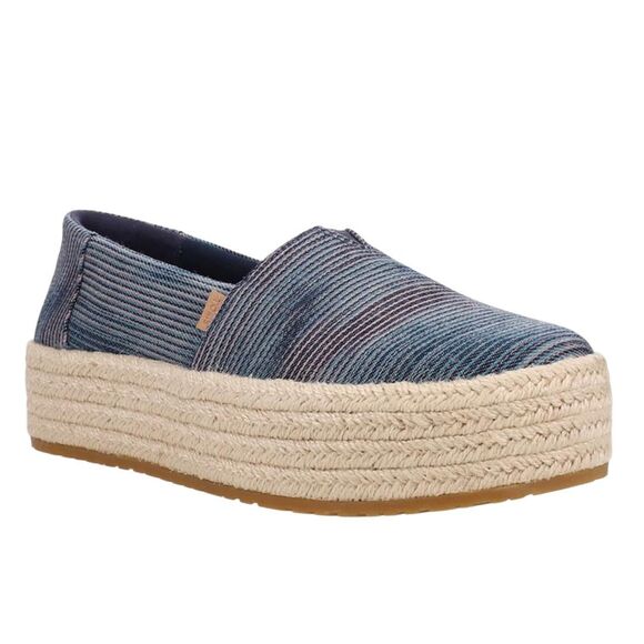 TOMS Women's Valencia Slip-On Platform Shoes - Picture 1 of 7